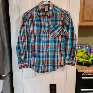 Boys long sleeve button up